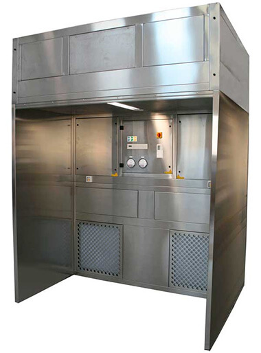 Cabine de prélèvement